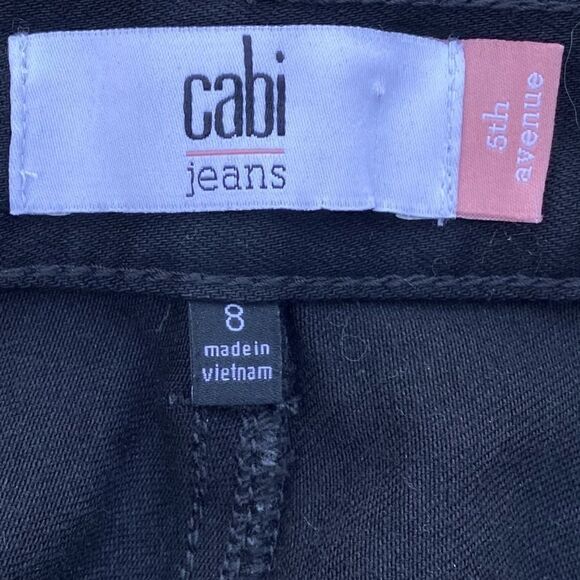 Cabi 5th Avenue Jean High Waisted Flare - Black - Size: 8 - NWOT - Picture 7 of 9